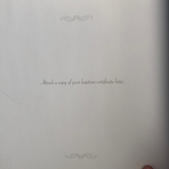 LDS Baptism Keepsake Book - Picture 4 of 7